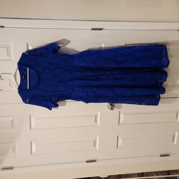 Torrid Tea Length Lace Dress - Picture 3 of 6